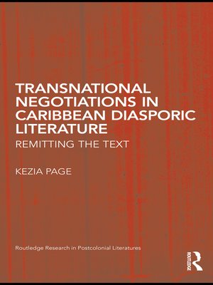 cover image of Transnational Negotiations in Caribbean Diasporic Literature